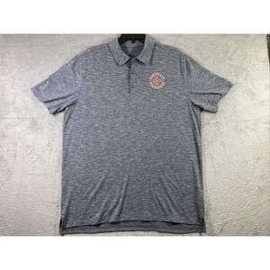 Champion Polo Shirt Men Large Gray Nashville Tennessee Athletic Wear Performance